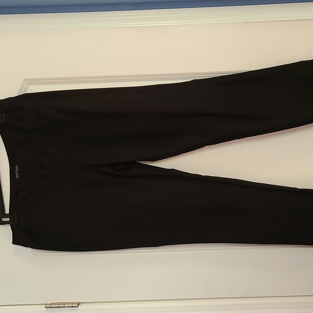 White House Black Market slim black pants